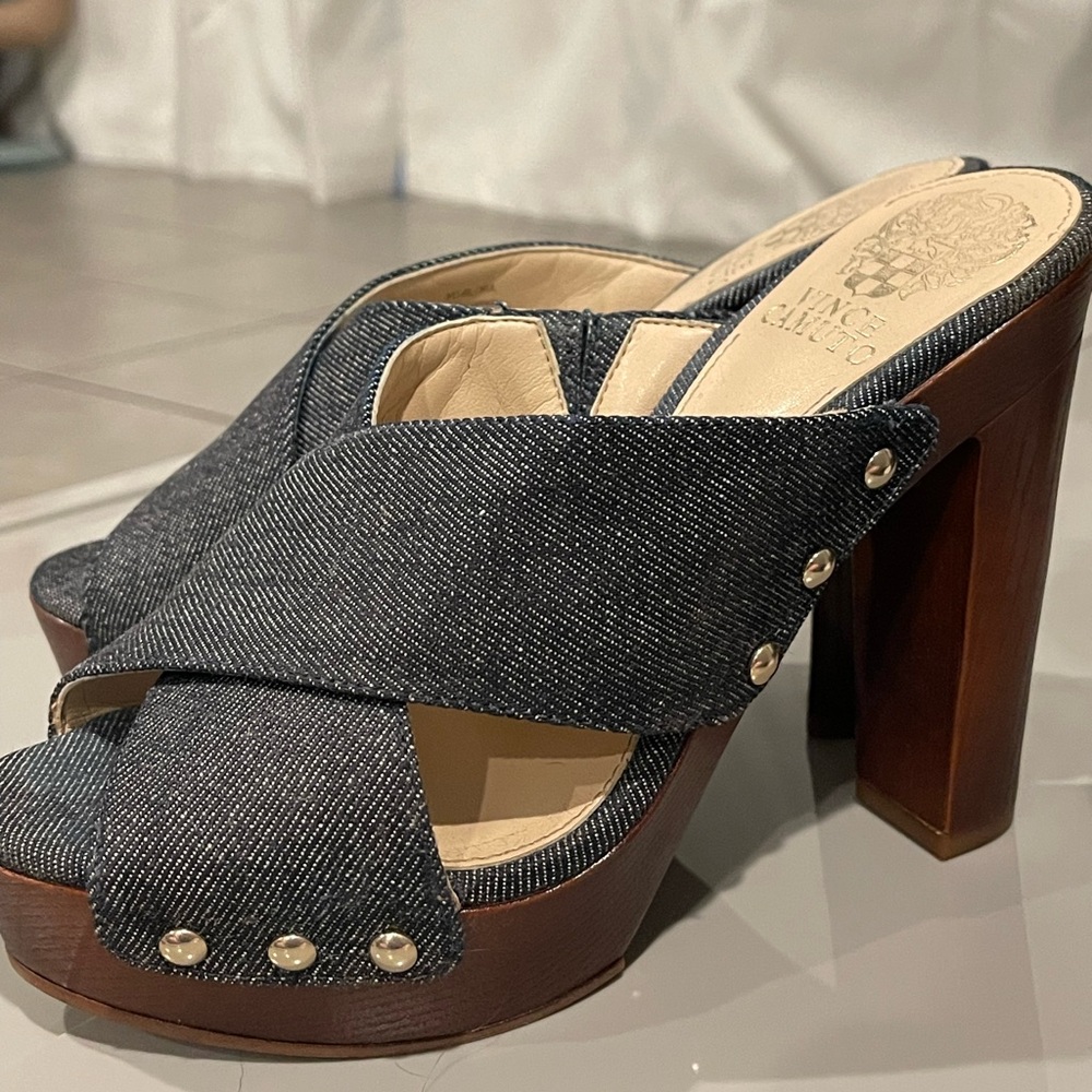 ✨Vince Camuto Sexy Jean Heels✨ - Picture 4 of 9